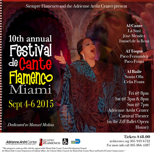 10 festival cante flamenco